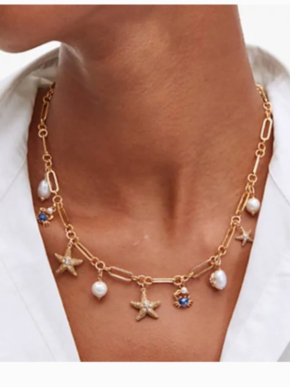 Kate Spade Sea Star Charm Necklace - NWOT $148 MSRP
